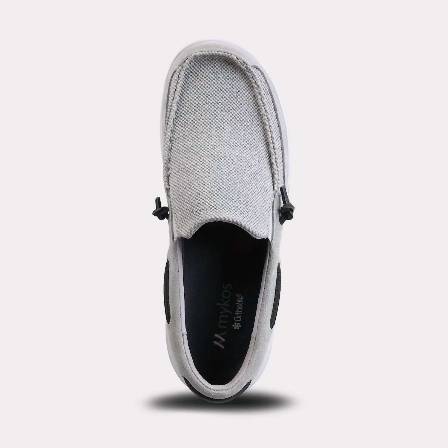 Mykos Men's Calvin Slip-on Shoe in grey - men's loafer - view 7