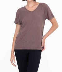 Mono B - Women's Venice V Neck Top