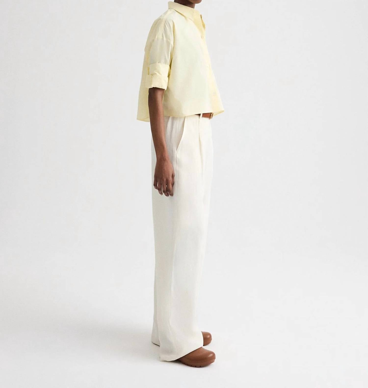 Twp - Next Ex Cropped Shirt