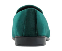 Amali Men's Brad Velvet Loafer in green - men's loafer - alternate view