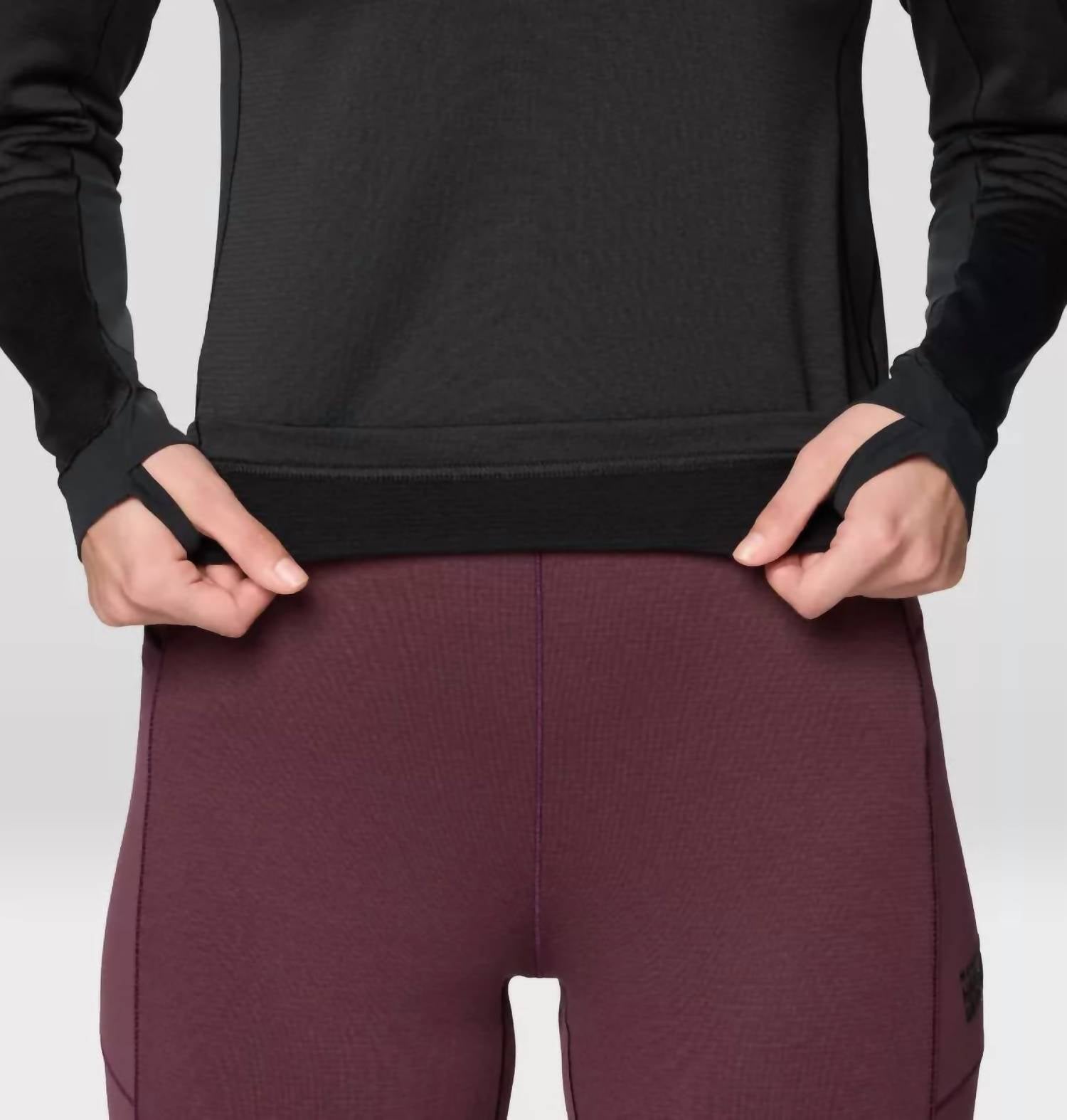 Mountain Hardwear - Up First Tech Fleece Quarter Zip Sweatshirt
