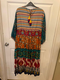 John Mark - Women's Print Tiered Dress