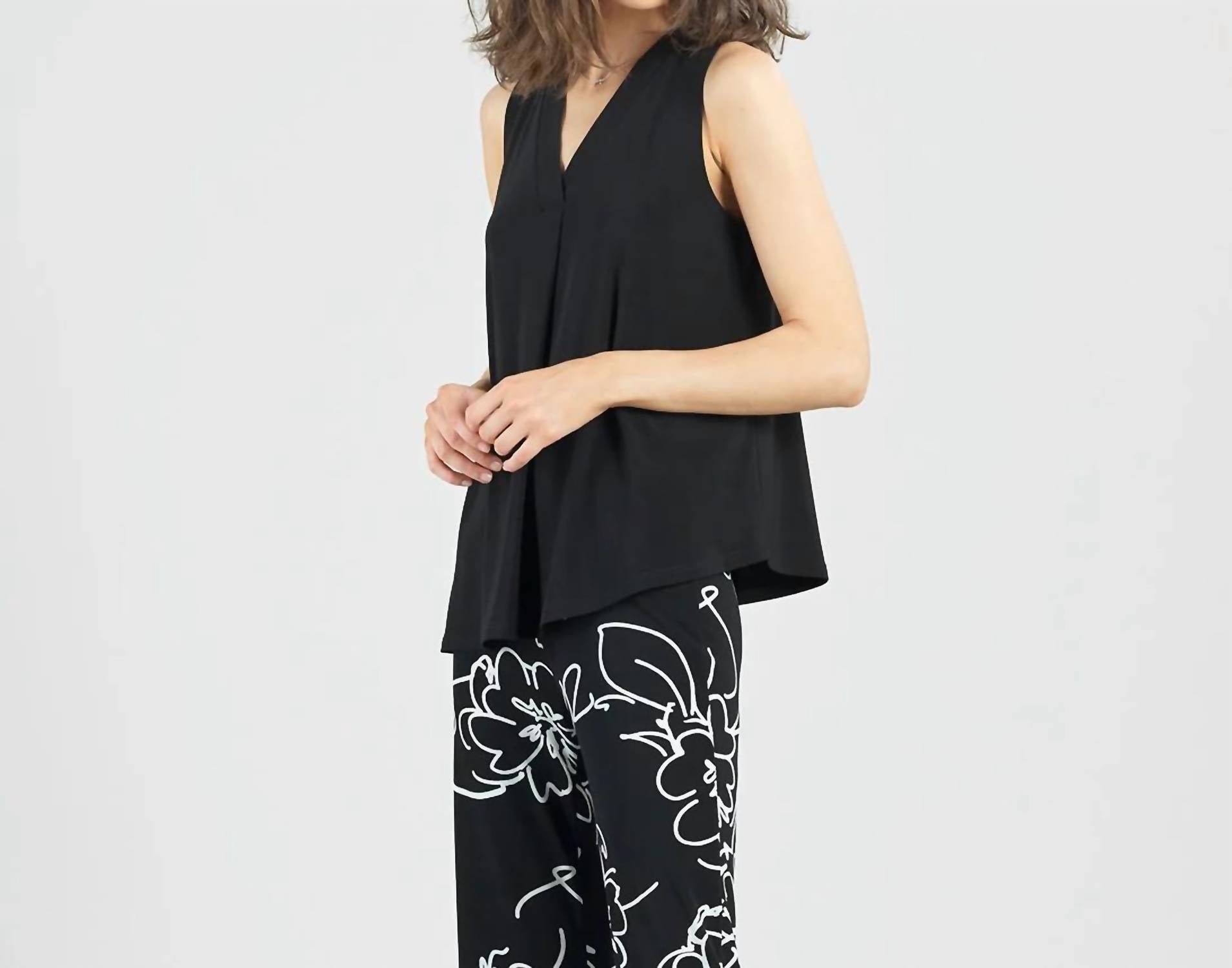Clara Sun Woo - Asymmetrical Tunic Tank Top
