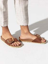 Birkenstock - Women's Madrid Big Buckle Leather Sandals