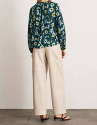 Tanya Taylor - Sonia Printed Stretch Silk Top