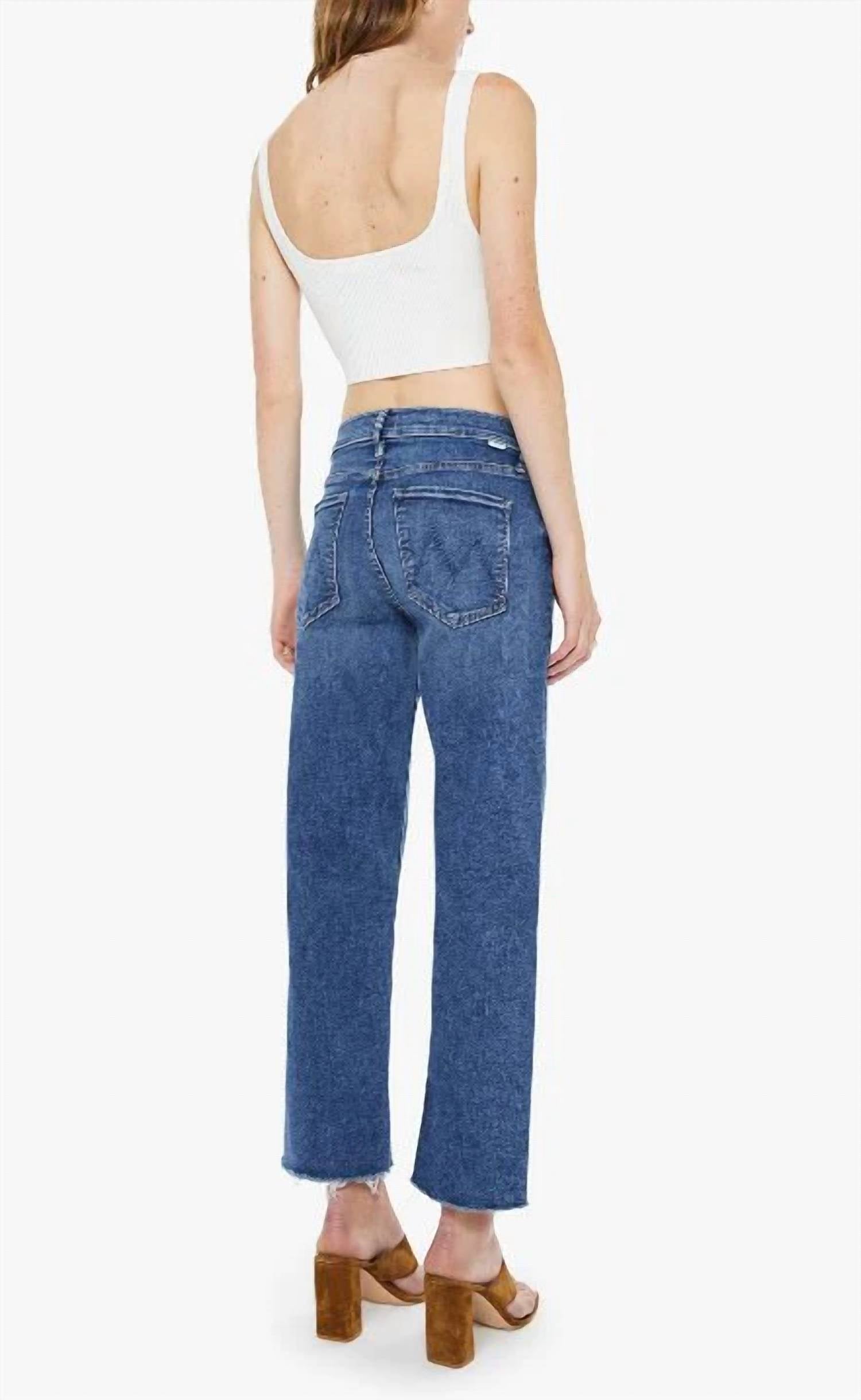 Mother - Newbie Ankle Fray Jeans