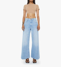 Mother - Lil Lemon Twist Sneak High Rise Wide Leg Jeans