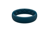 Groove Life - Women's Satin Dark Ocean Thin Ring