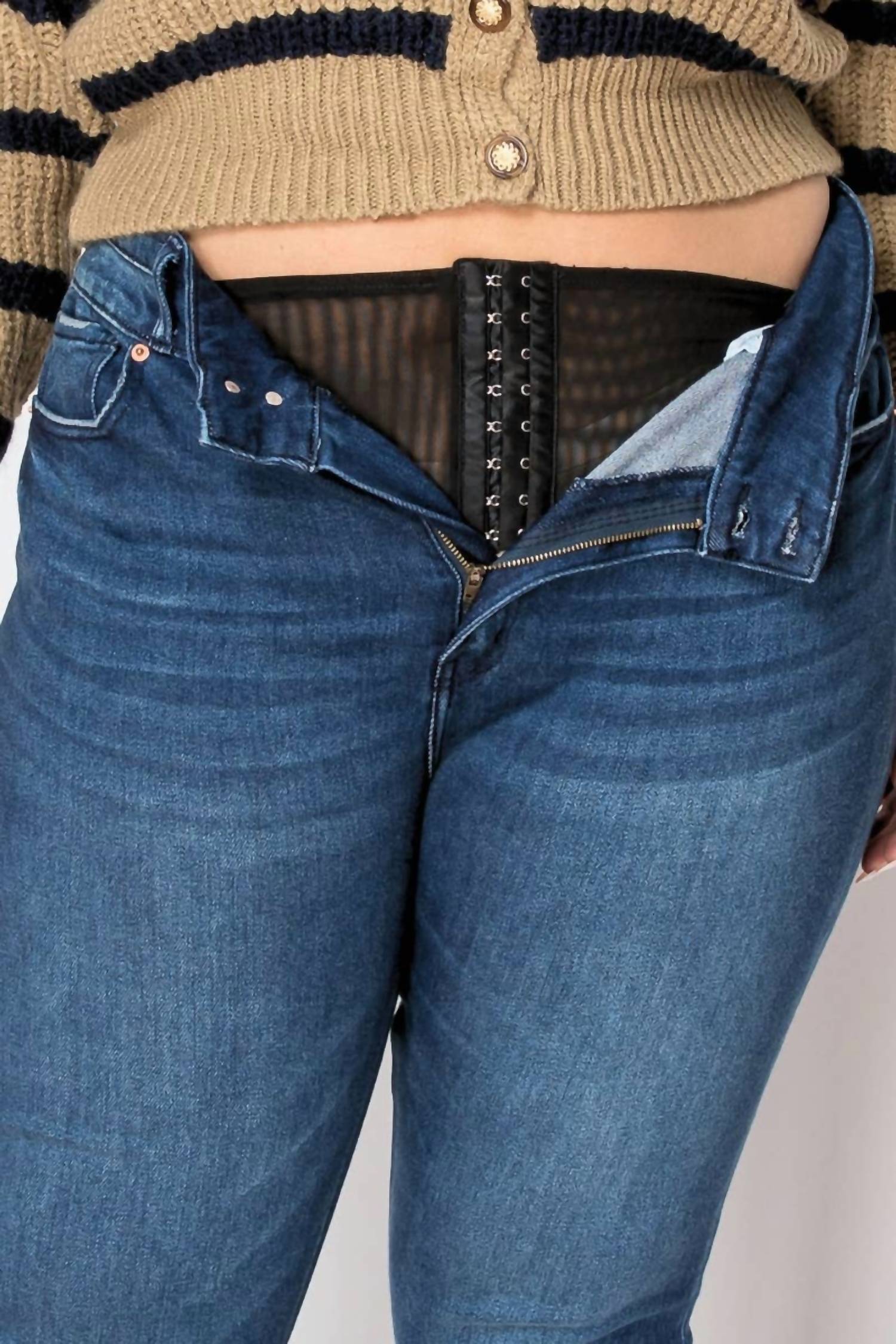 Artemis Vintage - Sulcpt And Support Demin Curvy Jeans