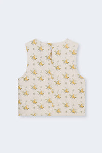 The New Society - Cotton Denim Top
