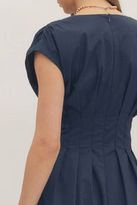 Entrousa - Cap Sleeve Midi Dress