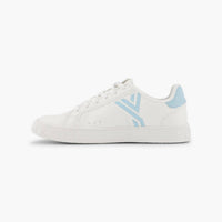 YY Nation Women's Fractus Cactus Sneaker in white sky blue white - women's sneaker