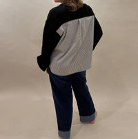 Elan - Layered-look Crewneck Sweater