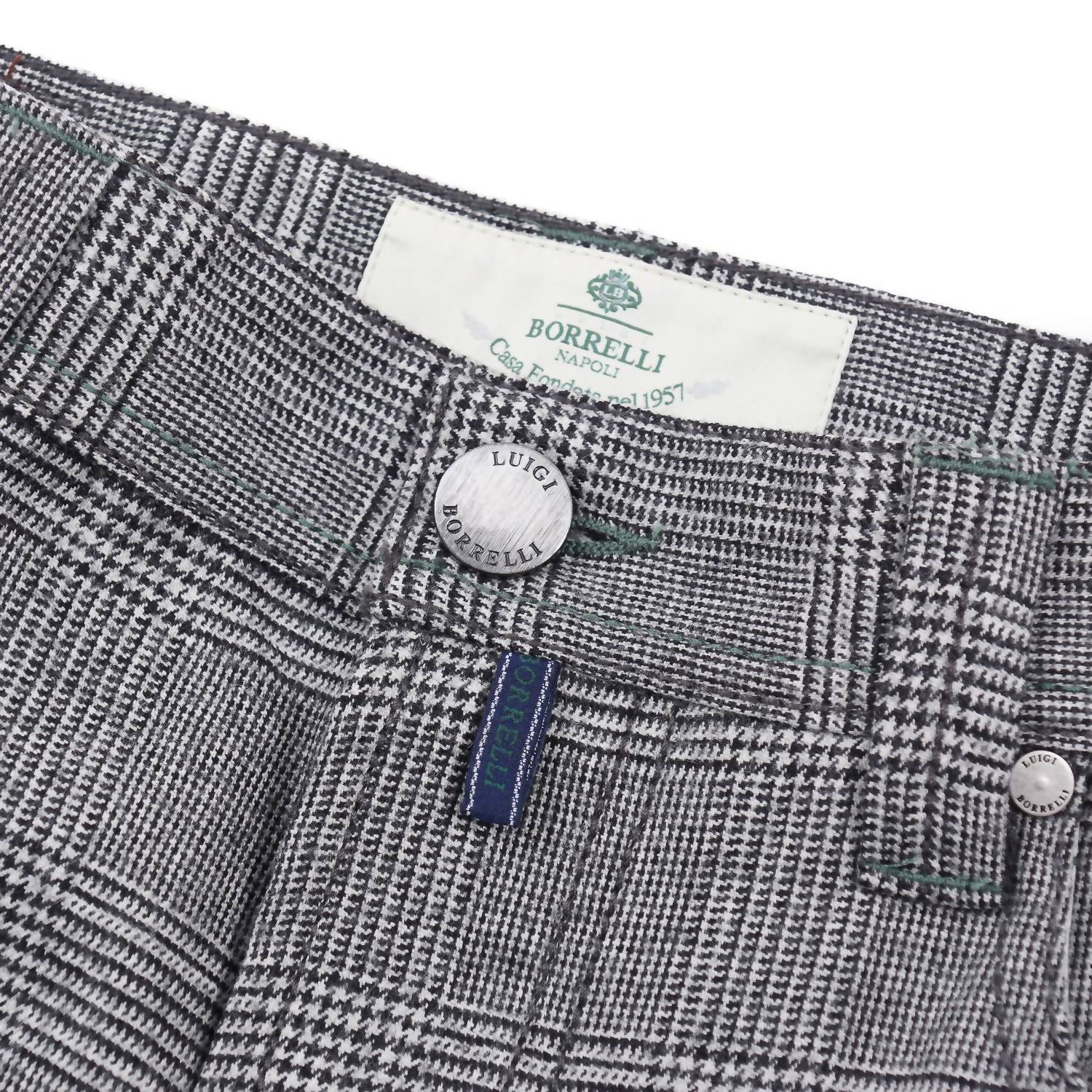 Luigi Borrelli Napoli - Men's Wool 5 Pocket Pants
