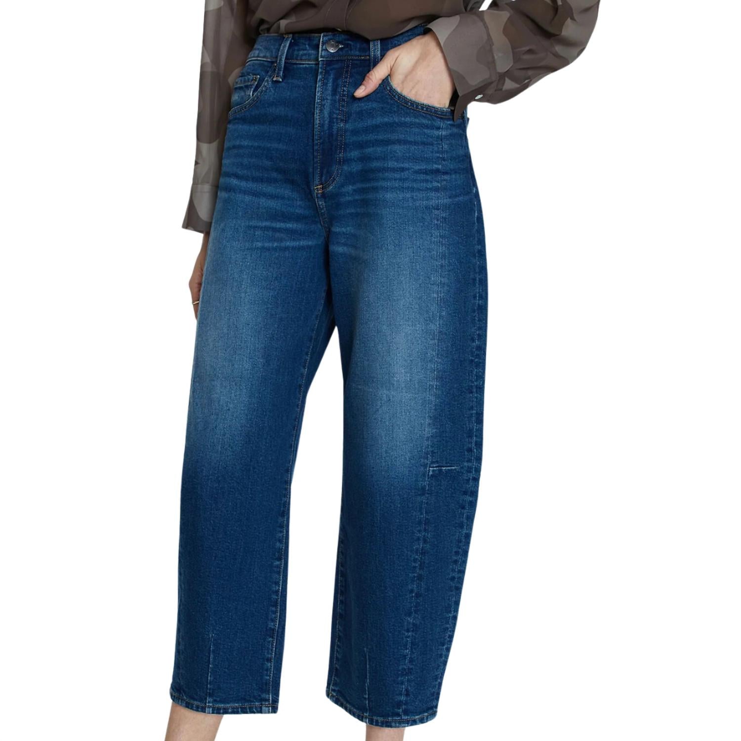 PISTOLA Eli High Rise Barrel Jean in mixer - women's jeans