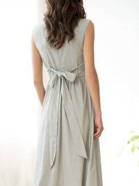 Elle Grey - Sleeveless Fit & Flare Midi Dress With Waist Detail
