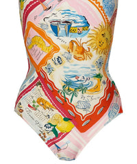 Seafolly - Women's Wish You Were Here Bandeau One Piece