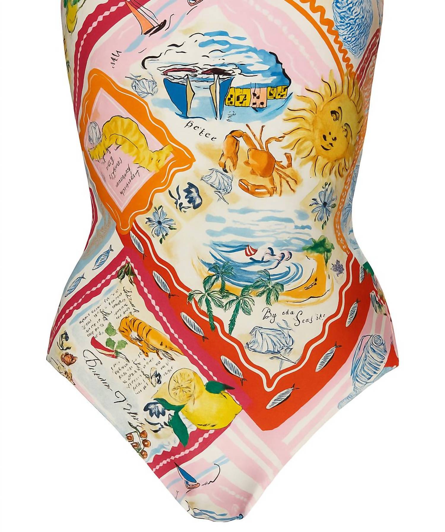 Seafolly - Women's Wish You Were Here Bandeau One Piece