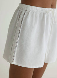 Bella Dahl - Beach Lace Inset Shorts