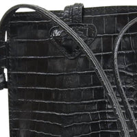 Longchamp - Women's Le Roseau Croc Phone Case