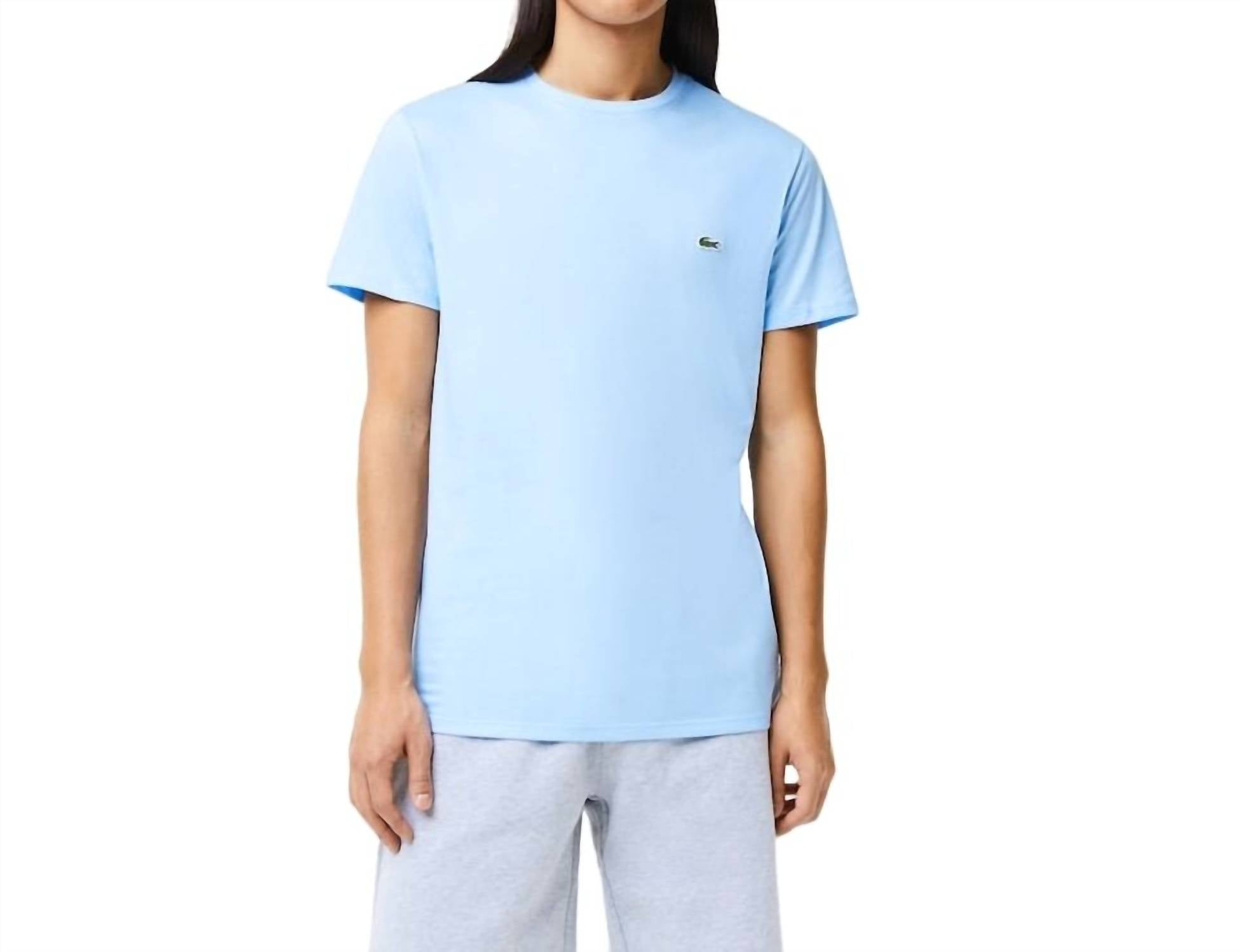 Lacoste - Short Sleeve Crewneck Pima Cotton Jersey T-shirt