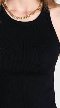 Good American - Heritage Ribbed Tank Top