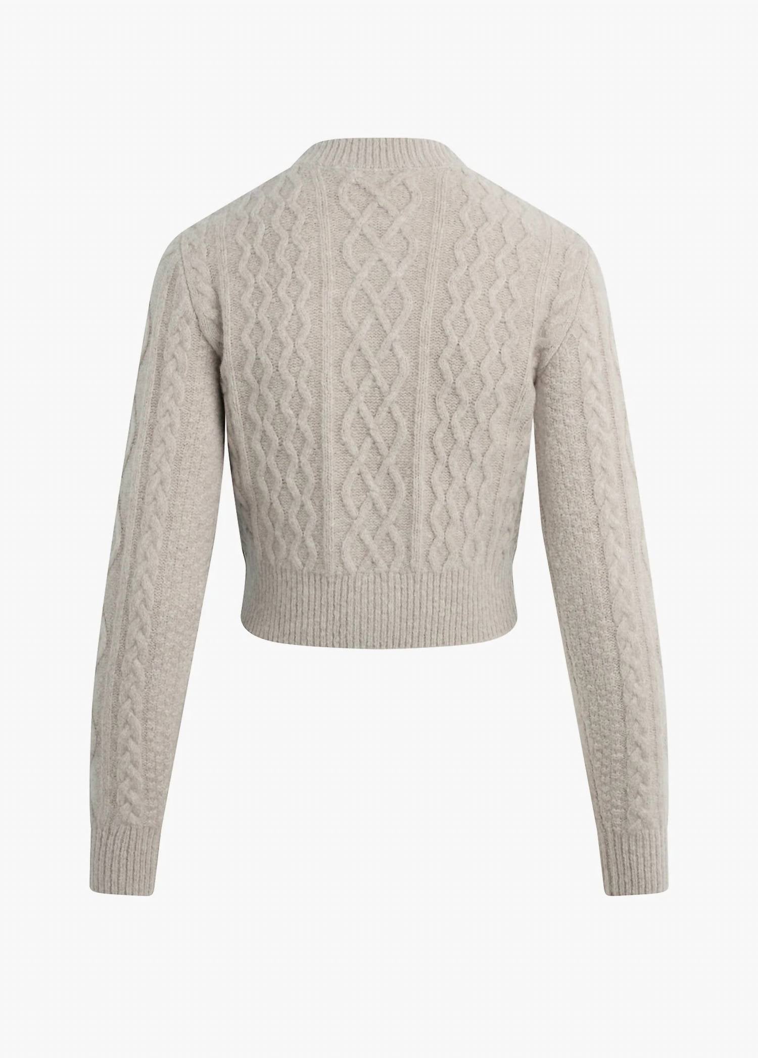 Favorite Daughter - Eleanor Classic Cable-knit Cardigan
