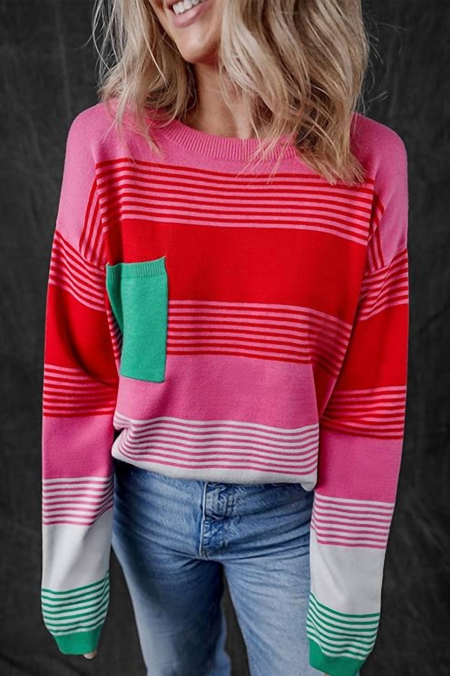 Bibi - Women's Cranberry Ginger Sweater