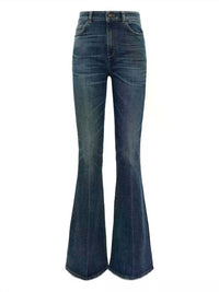 Dorothee Schumacher - Leather Patch Flare Jeans