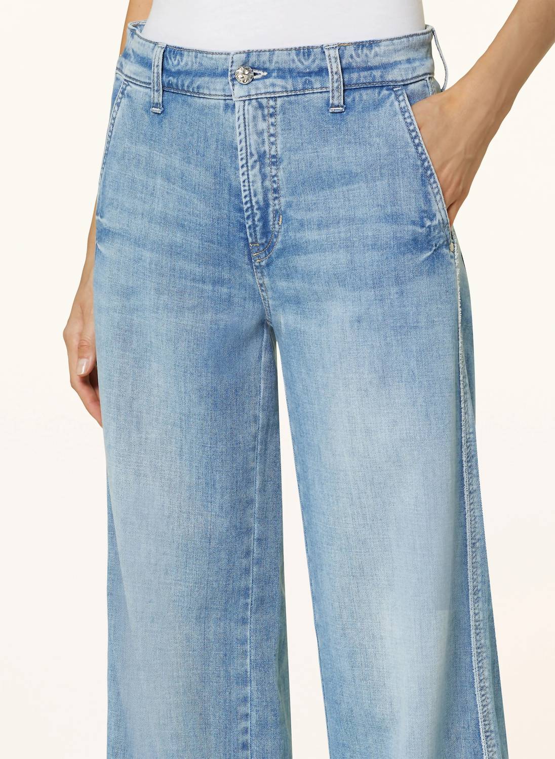 Cambio - Alek Wide Leg Jeans