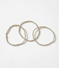 Erin Gray - Women's Beaded Crystal Bracelets Set Of 3