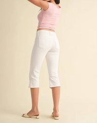 Just Black Denim - Mid Rise Capri Pants