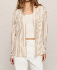 Z Supply - Reese Button Up Stripe Top