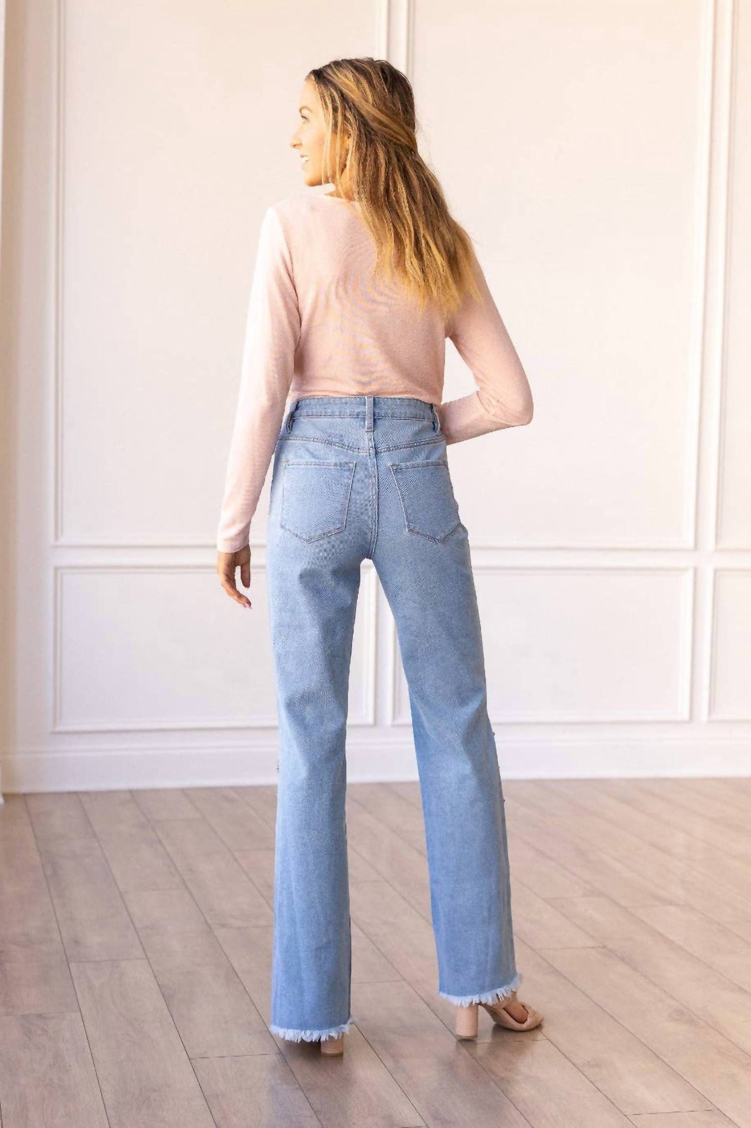 Southern Grace - Starla Crystal Detail Jeans