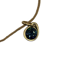 Unode50 - Women's Circular Charm With Crystal Pendant