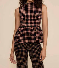 Lucy Paris - Knit Peplum Top