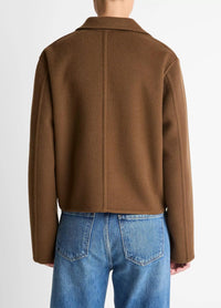 Vince - Wool And Cashmere-blend Short Jacket
