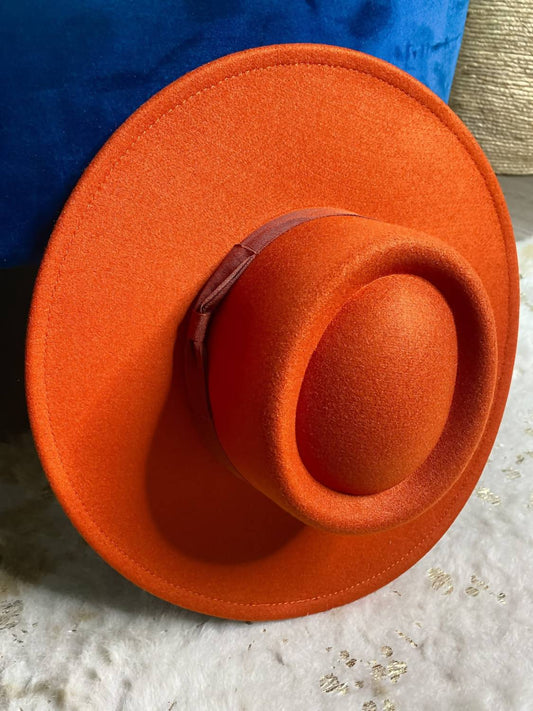 Little Secret Of Mine - Women's Fedora Hat With Wide Brim