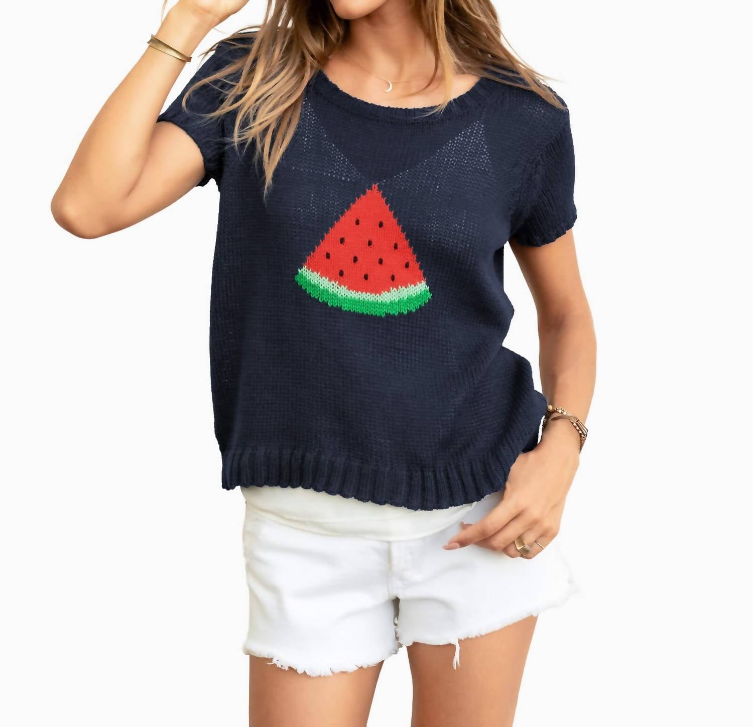 Wooden Ships - Watermelon Cotton Tee