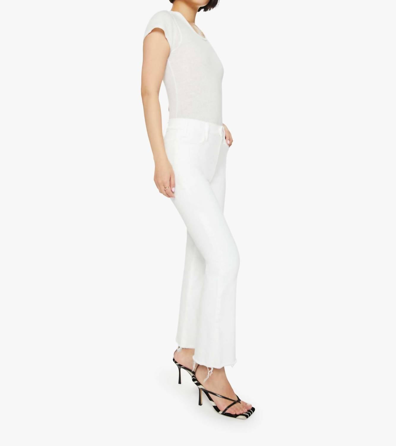Mother - Lil Hustler Ankle Fray Jeans