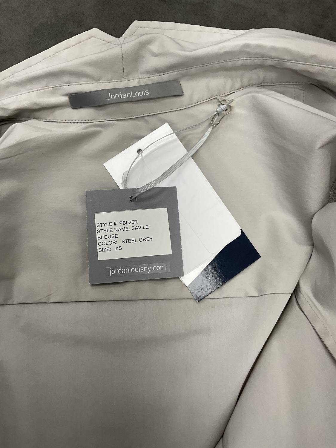 Jordan Louis - Long sleeves SAVILE cotton stretch shirt