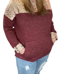Honeyme - Animal Print Hoodie
