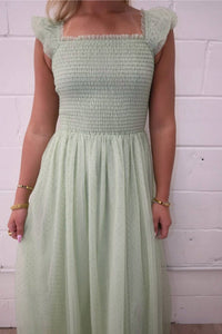 In-Loom - Dreamy Mesh Tulle Maxi Dress