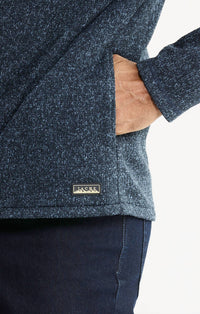 Jachs New York - Stretch Fleece Full Zip Sweater