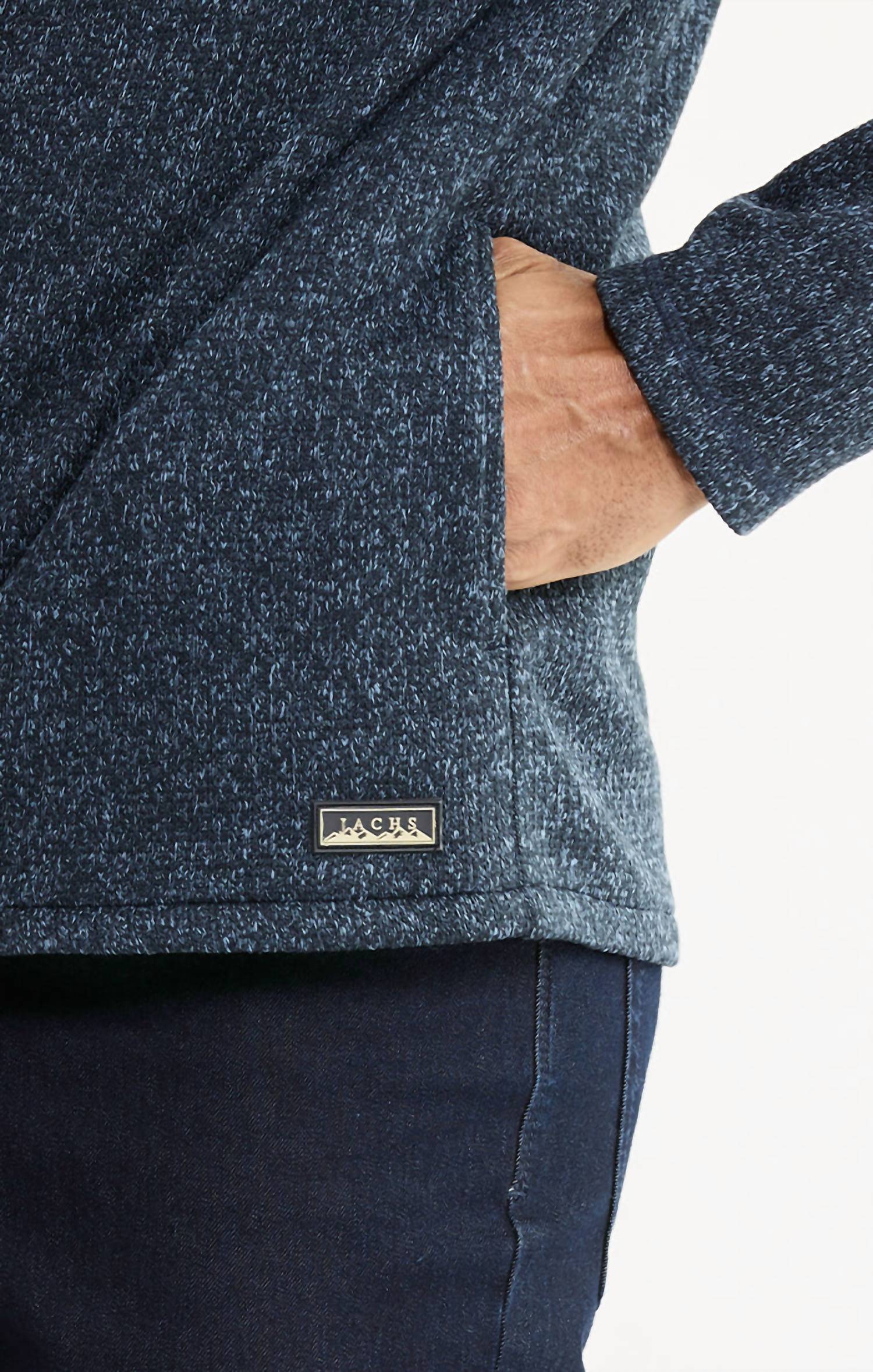 Jachs New York - Stretch Fleece Full Zip Sweater