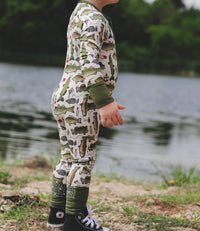 Fletch - Wishin I Was Fishin Bamboo Snoozer Onesies