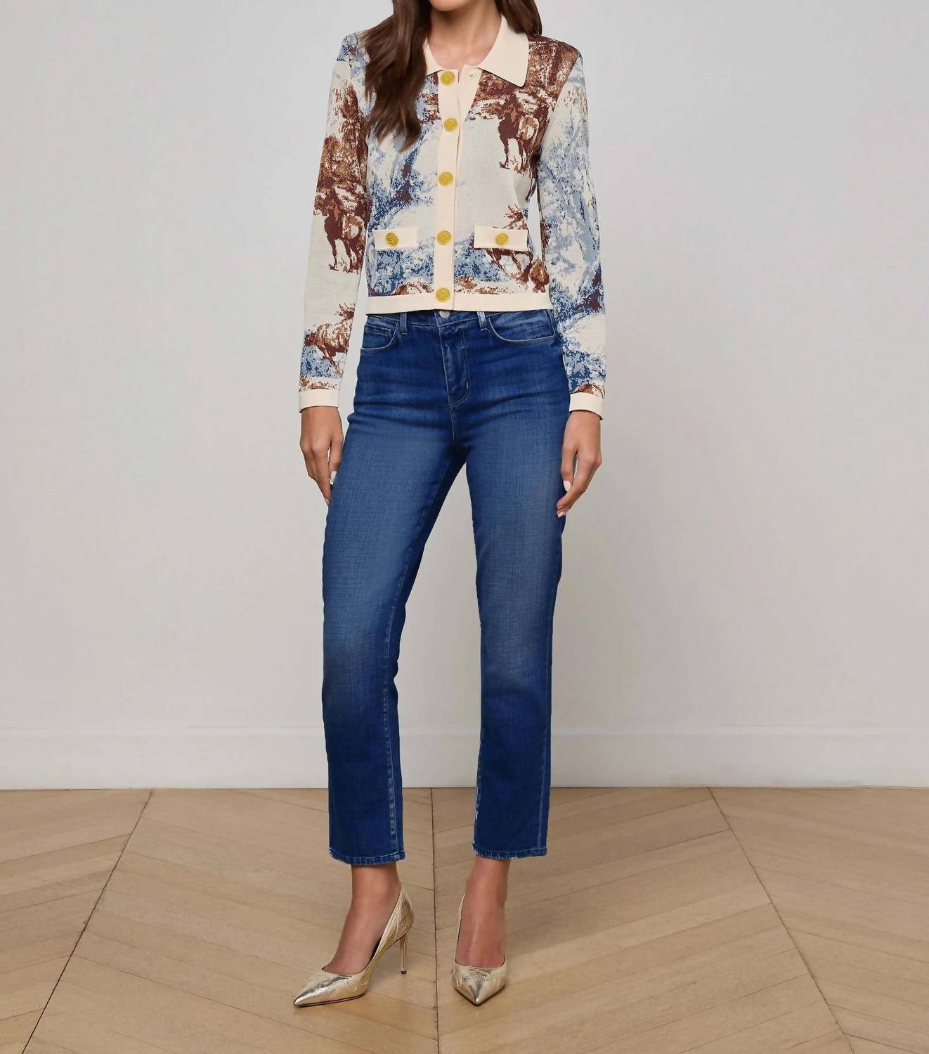 L'Agence - Celestia Ultra High Rise Slim Jean