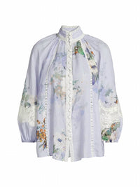 Zimmermann - Everley Lace-trim Blouse