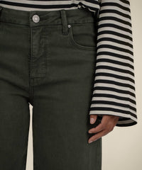KUT FROM THE KLOTH Meg Wide Leg Jean in sherwood forest - women's jeans - view 4