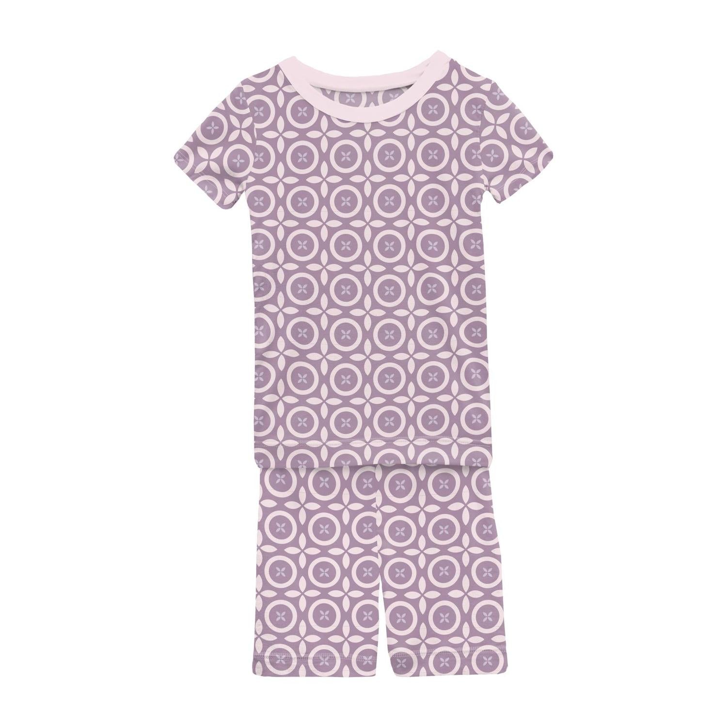 Kickee - Kids' Short Sleeve Pajama Set With Shorts